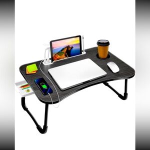 In bed Laptop desk 
With cup holder, 4 USB outlet, drawer on the side